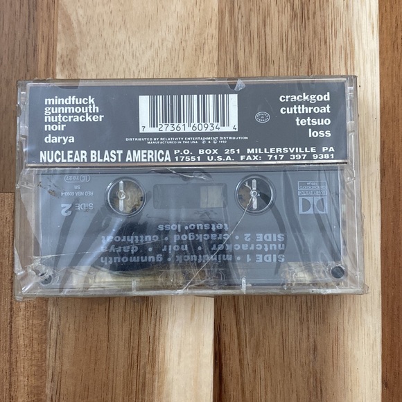 NONOYESNO 1993 Cassette (Collectible) Nuclear Blast America - Picture 2 of 6